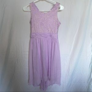 Lavender formal dress